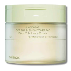 celimax-ji-woo-gae-cica-bha-blemish-toner-pad-60pads-pic-0