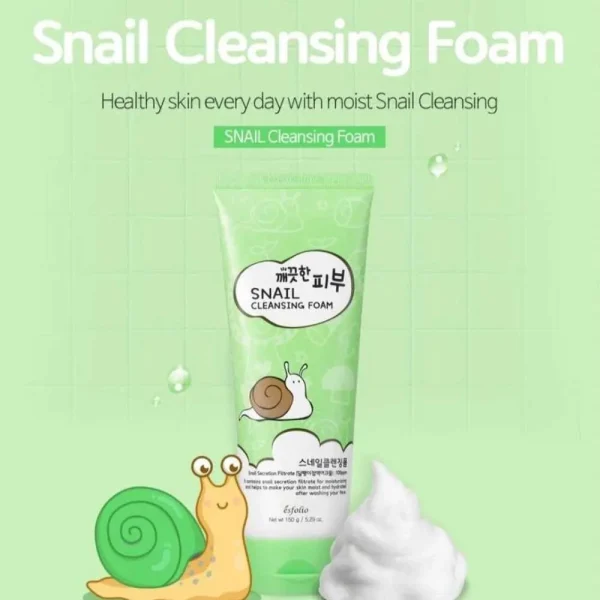 esfolio-pure-skin-snail-cleansing-foam-150g-pic-1
