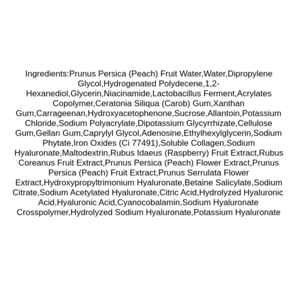 anua-peach-70-niacin-brightening-collagen-mask-ingredients
