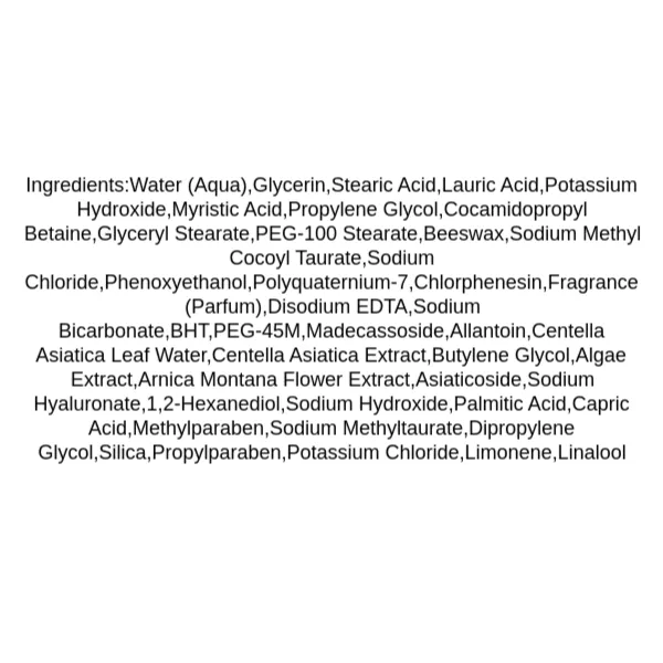 apieu-madecassoside-cleansing-foam-ingredients