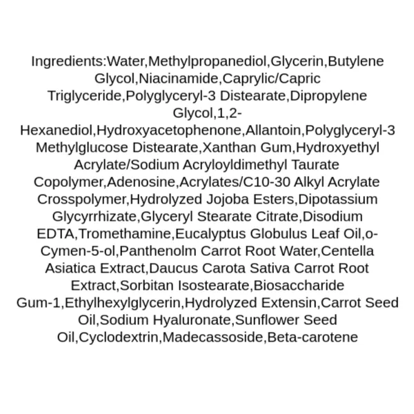 aprilskin-carrotene-ipmp-instant-calming-serum-pads-ingredients
