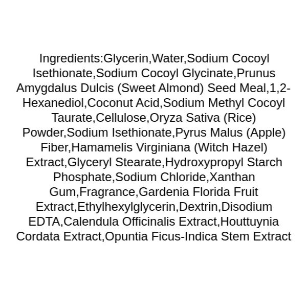 arencia-calendula-rice-mochi-cleanser-ingredients