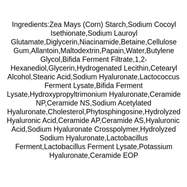 biodance-hydro-ceramide-cleansing-powder-ingredients