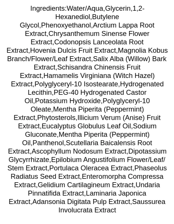 dr-althea-premium-quick-step-sebum-cleanser-ingredients