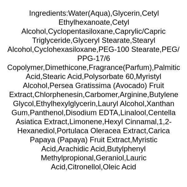 esfolio-avocado-body-lotion-ingredients