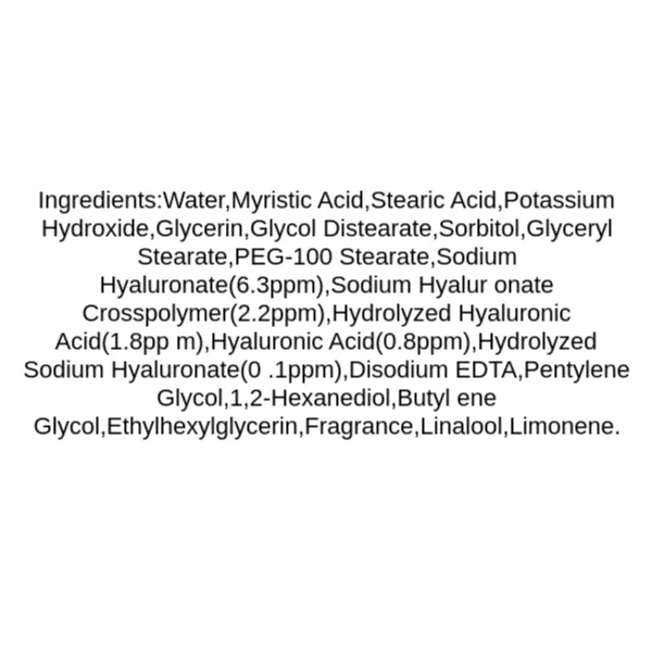 fortheskin-hyaluron-foam-cleansing-ingredients