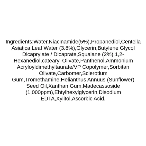 haruharu-wonder-centella-5percent-niacinamide-radiance-gel-cream-ingredients