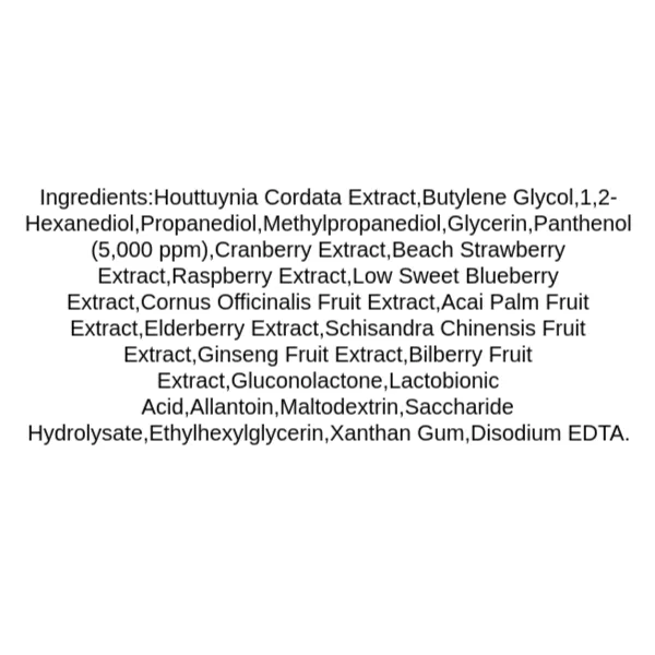 heveblue-penta-berry-panthenol-repair-peel-pad-ingredients