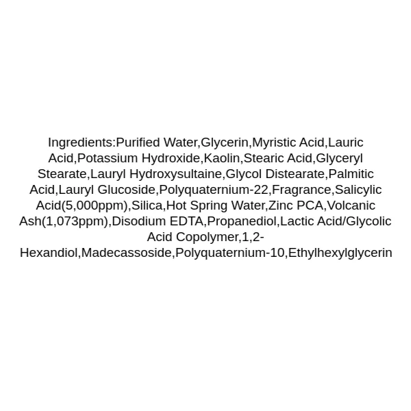 innisfree-volcanic-pore-bha-cleansing-foam-ingredients