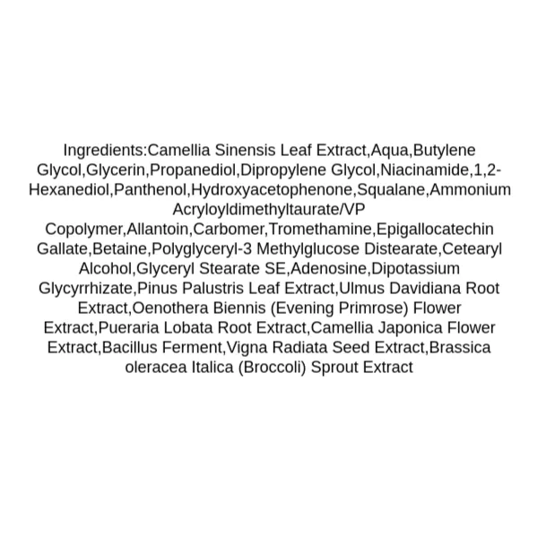 isntree-green-tea-fresh-serum-ingredients