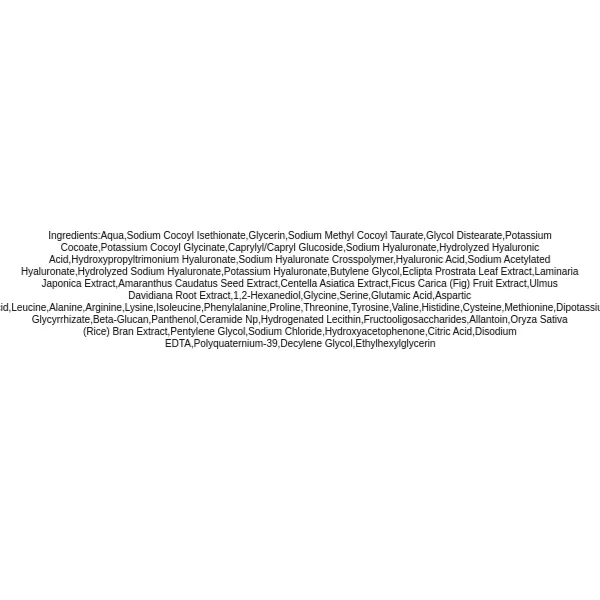 isntree-hyaluronic-acid-low-ph-cleansing-foam-ingredients