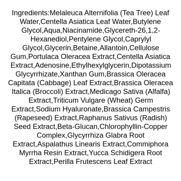 iunik-tea-tree-relief-serum-ingredients
