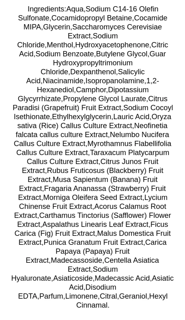 laferme-anti-hair-loss-control-shampoo-ingredients