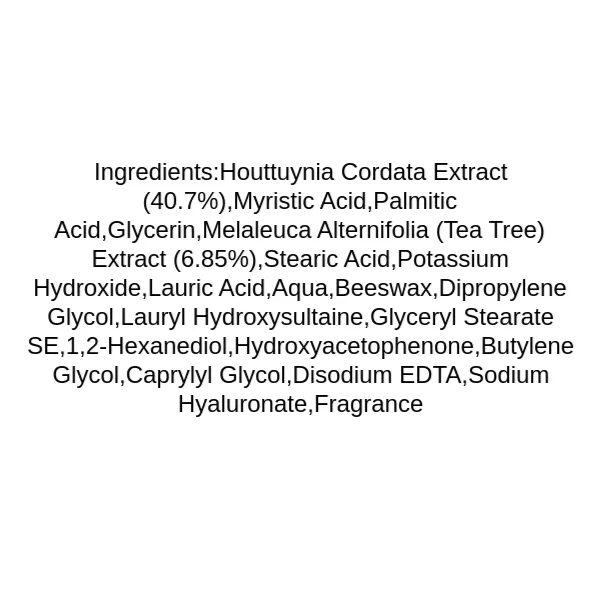 mary-and-may-houttuynia-cordata-tea-tree-cleansing-foam-ingredients