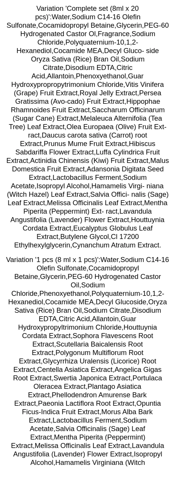 masil-5-probiotics-color-radiance-shampoo-stick-pouch-ingredients