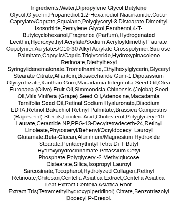 medicube-deep-vita-a-retinol-serum-ingredients