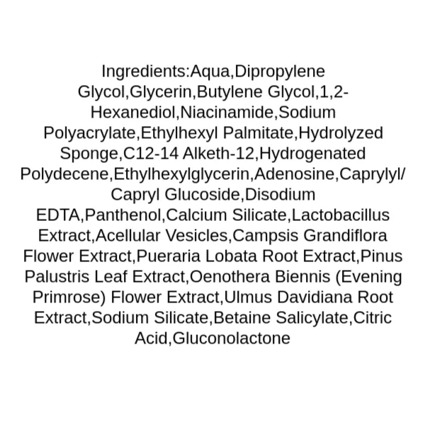 medicube-one-day-exosome-shot-pore-ampoule-7500-ingredients