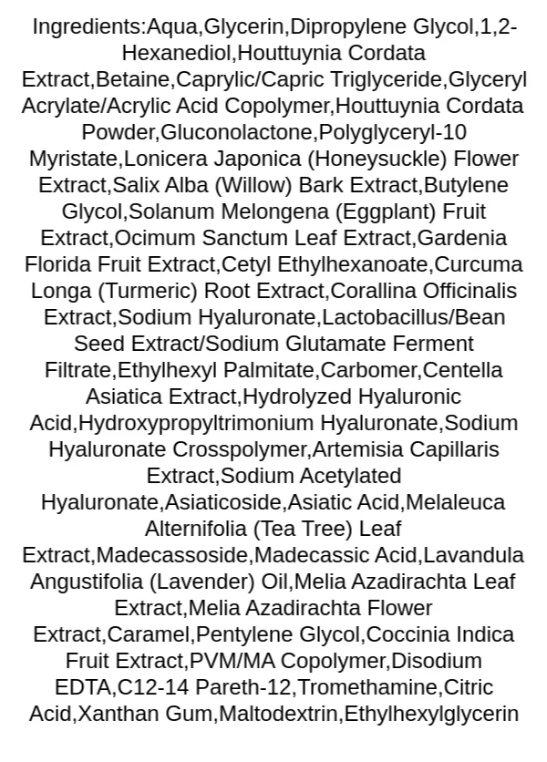 pyunkang-yul-calming-relief-gel-wash-off-pack-ingredients
