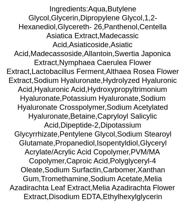 torriden-balanceful-cica-serum-ingredients