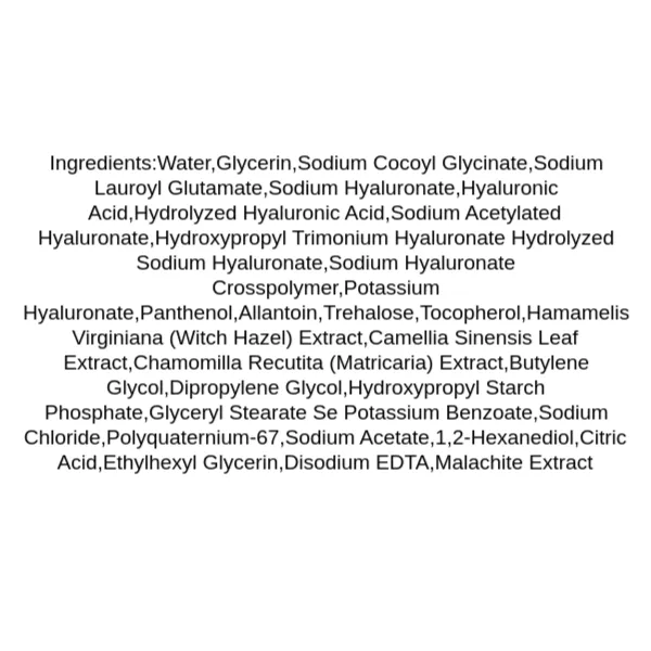 torriden-dive-in-low-molecular-hyaluronic-acid-cleansing-foam-ingredients