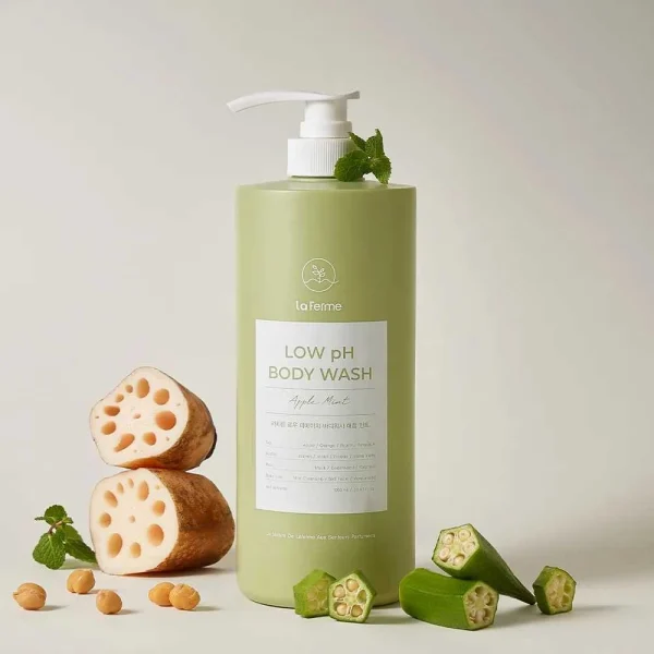 laferme-low-ph-body-wash-apple-mint-1000ml-pic-1
