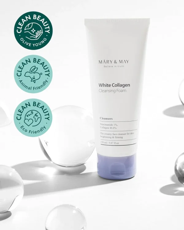 mary-and-may-white-collagen-cleansing-foam-150ml-pic-1