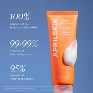 aprilskin-real-carrotene-acne-foam-cleanser-120ml-pic-2