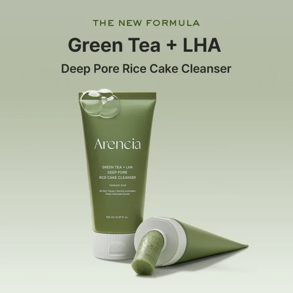 arencia-green-tea-lha-deep-pore-rice-cake-cleanser-150g-pic-1