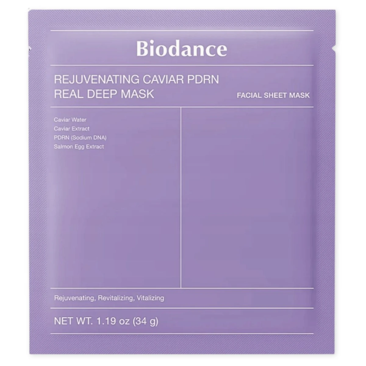 biodance-rejuvenating-caviar-pdrn-real-deep-mask-34g-pic-0