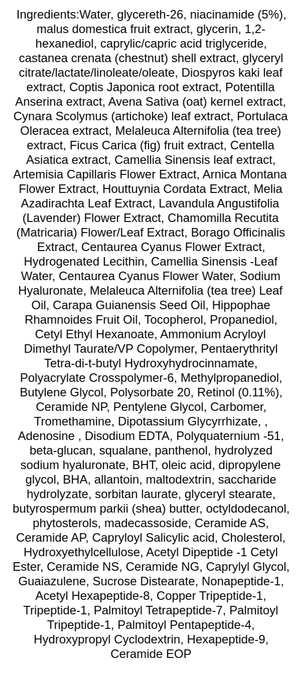 anua-nano-retinol-03percent-niacin-renewing-serum-ingredients