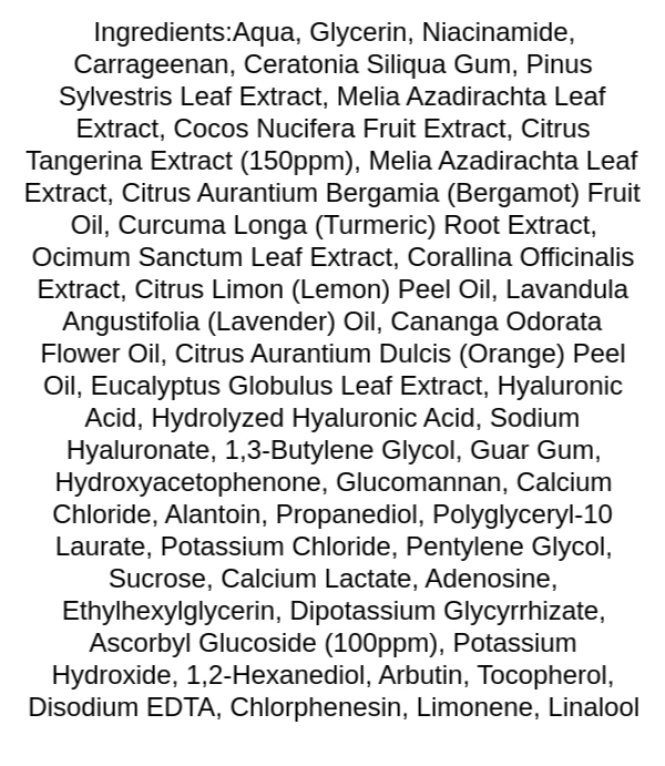 goodal-green-tangerine-vita-c-eye-gel-patch-ingredients