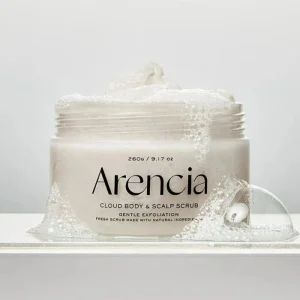 arencia-fresh-cloud-body-and-scalp-scrub-white-tea-and-neroli-260g-pic-2