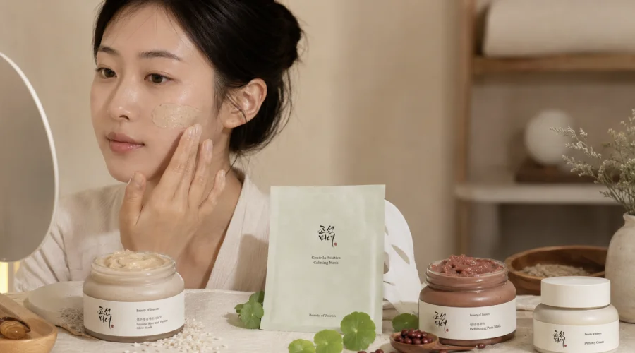 Beauty of Joseon: Masky a péče o póry bez přehánění
