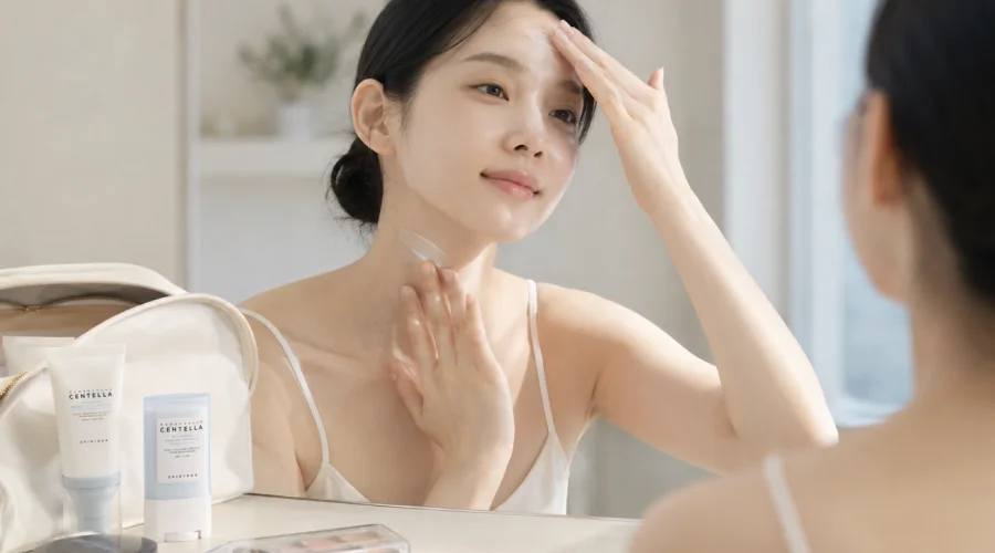 Jak nanášet a znovu aplikovat korejské SPF