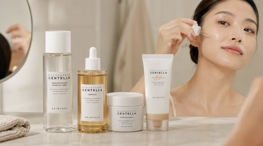 Jak používat SKIN1004 Madagascar Centella Ampoule v rutině