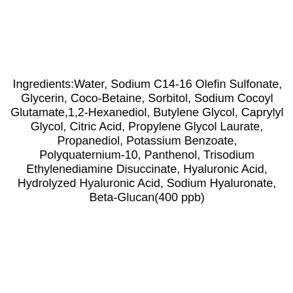 iunik-beta-glucan-all-in-one-gentle-wash-ingredients
