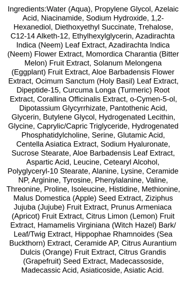 medicube-azelaic-acid-niacinamide-clear-toner-ingredients