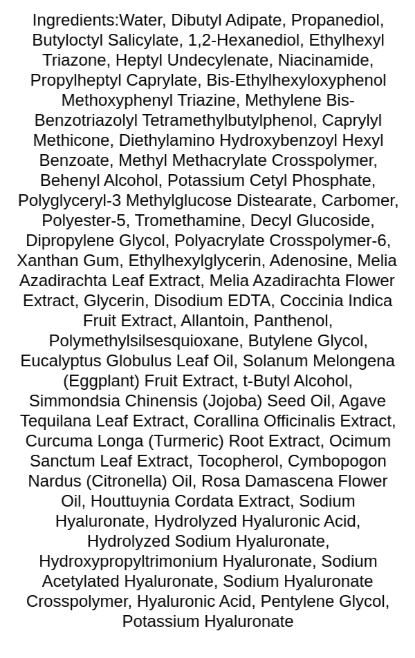 medicube-zero-pore-moisture-sun-serum-ingredients